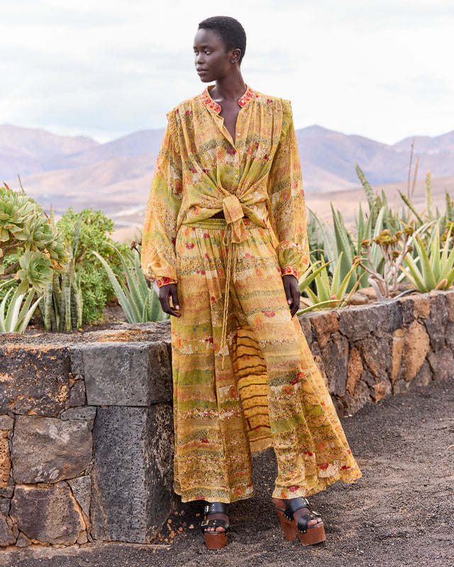 Jupe Kaligari - Jaune - Image 1
