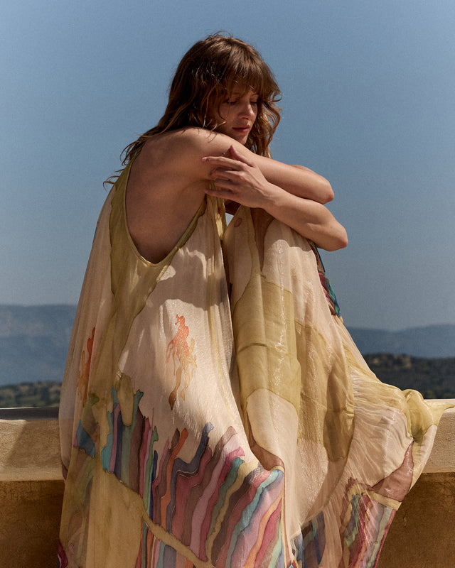 Robe Malar - Jaune - Image 2