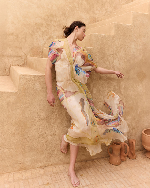 Robe Mellow - Jaune - Image 2