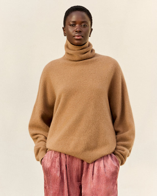 Smaya Sweater - Taupe - Image 1