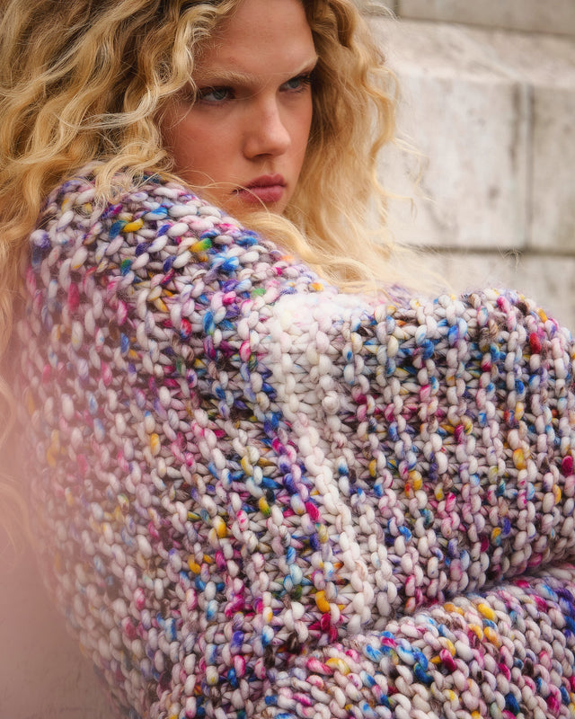 Stamp Sweater - Pink - Image 2