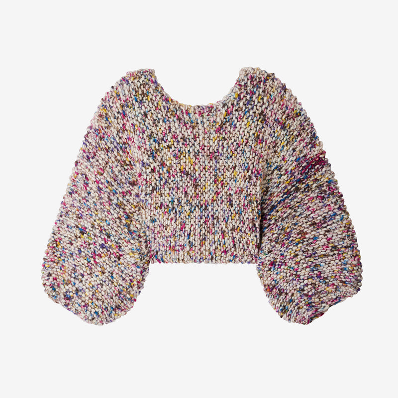 Stamp Sweater - Pink