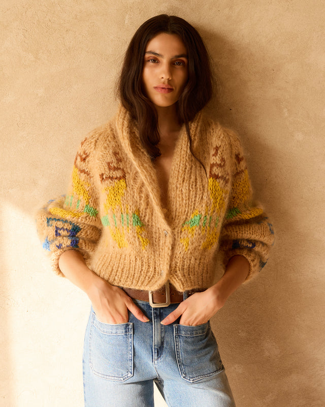 Cardigan Alia - Beige - Image 1