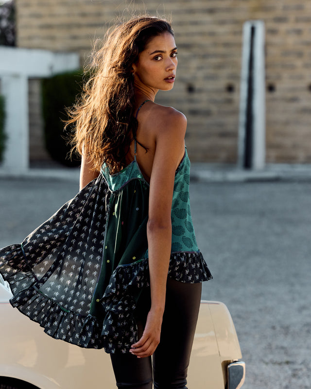 Cally Caraco - Turquoise - Image 3