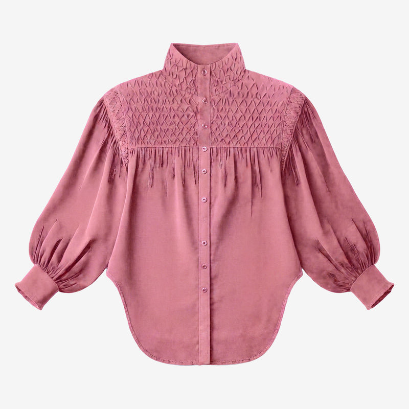 Esmeralda Blouse - Mauve
