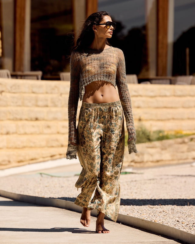 Pantalon Gianni - Jaune - Image 1
