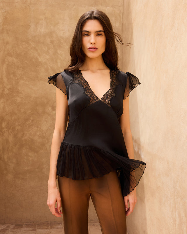 Top Sibilla - Noir - Image 1