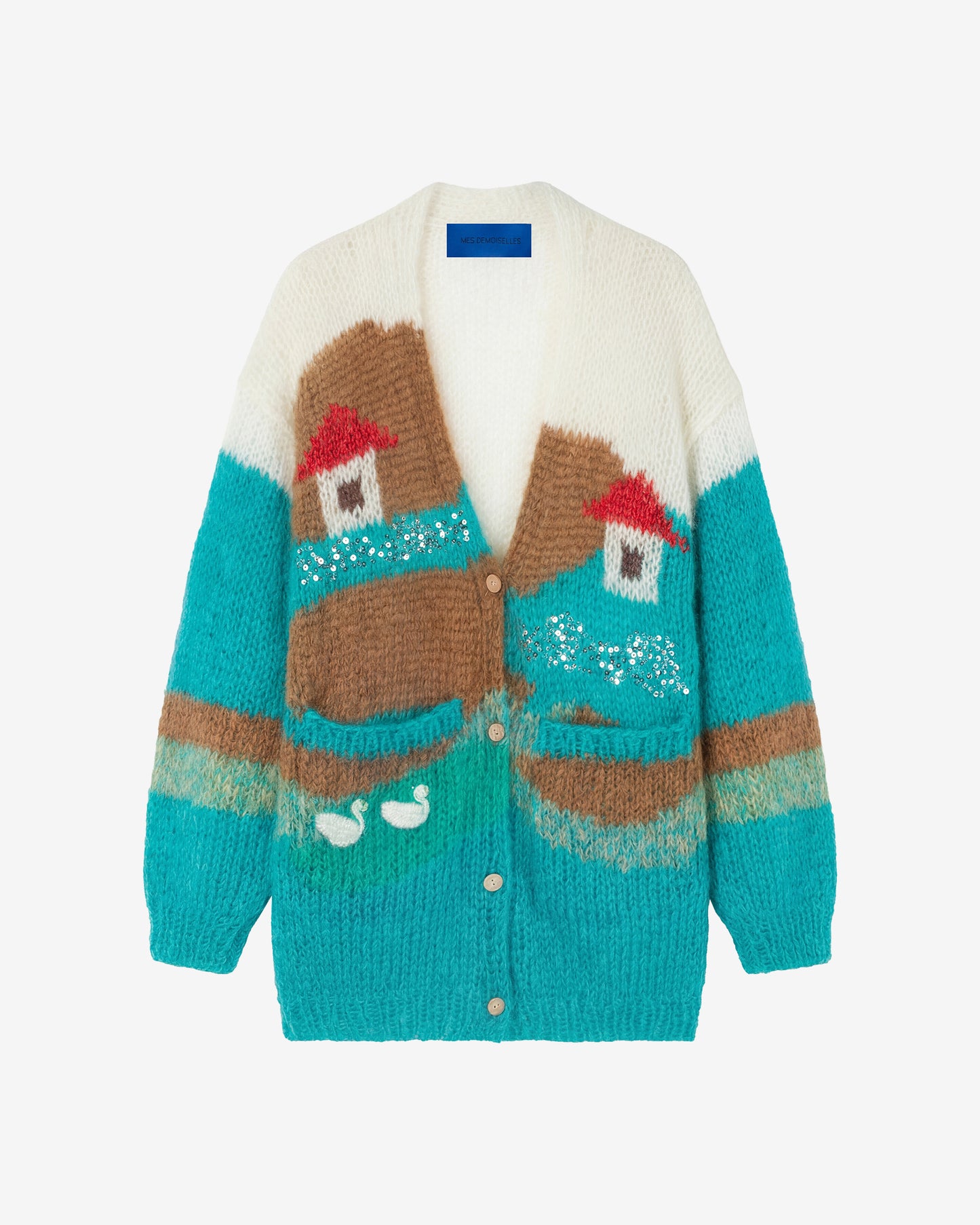 Sting Cardigan - Turquoise