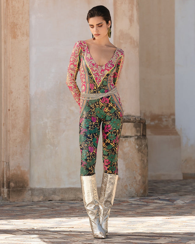 Combinaison pantalon imprimé glacé - Maillots de bain Mes Demoiselles - Image 1