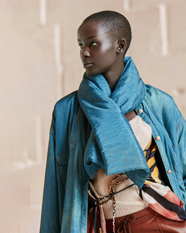Écharpe Drench Denim | Mes Demoiselles Paris - Image 1