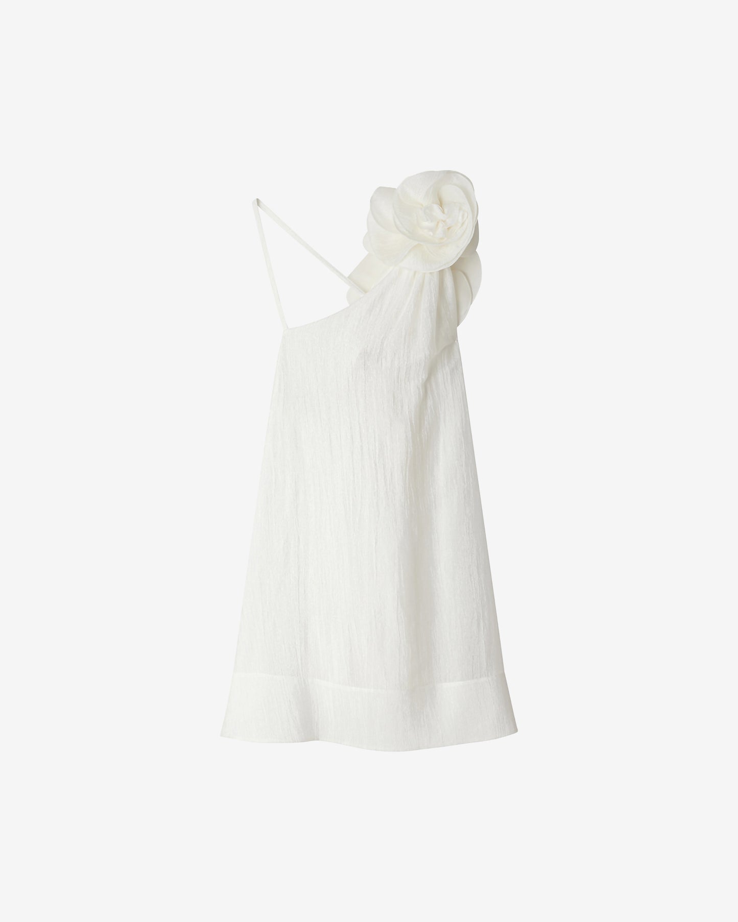 Robe Poesie - Blanc : Robe courte de soirée toute blanche Mes Demoiselles