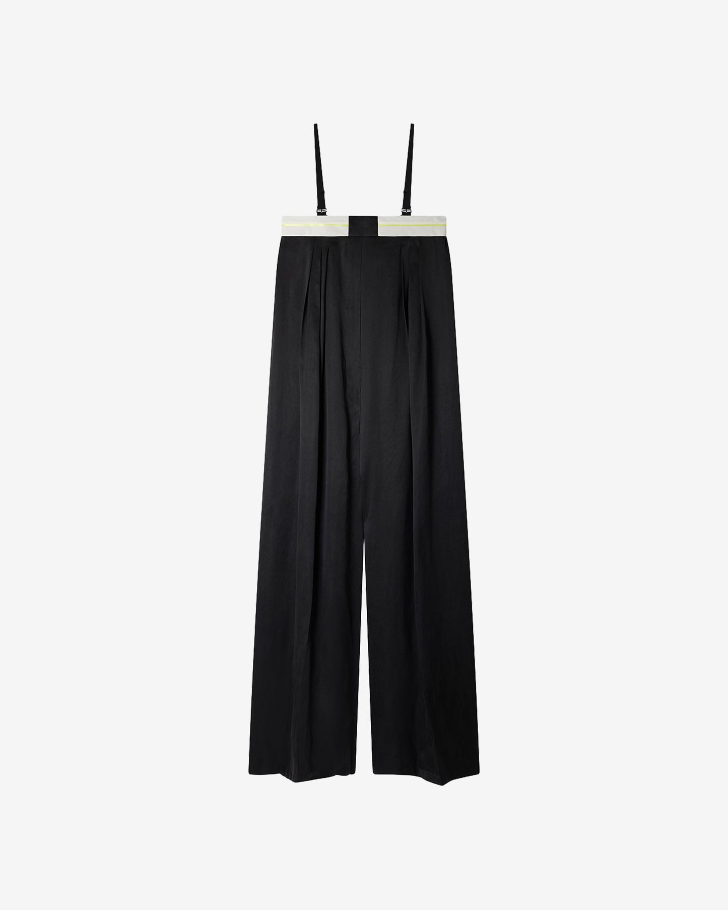 Combinaison Fred - Noir : Combinaison pantalon noire en lyocell Mes Demoiselles
