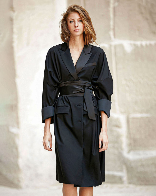 Manteau Dietrich Noir | Mes Demoiselles Paris - Image 3