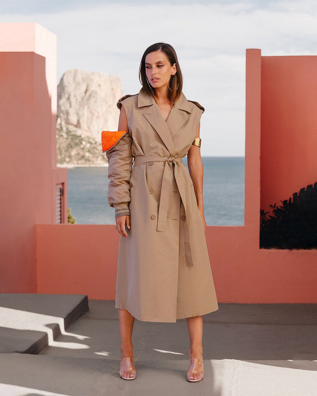 Manteau Raspail Bronze | Mes Demoiselles Paris - Image 1