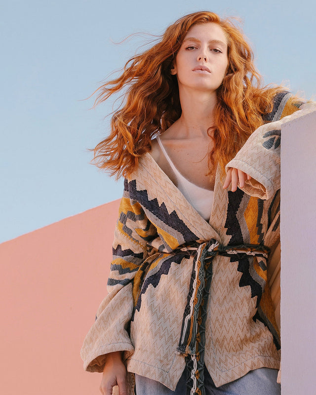Manteau Zalla Beige | Mes Demoiselles Paris - Image 2