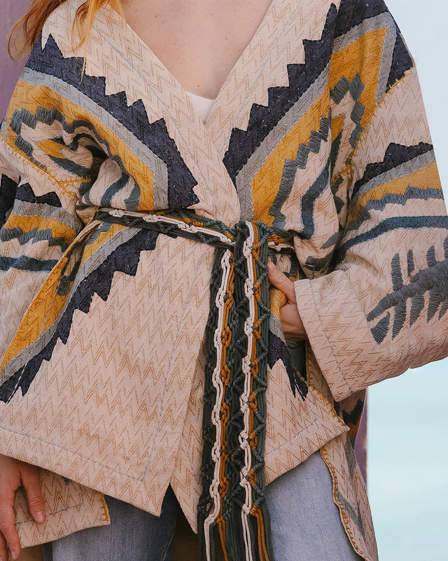 Manteau Zalla Beige | Mes Demoiselles Paris - Image 3
