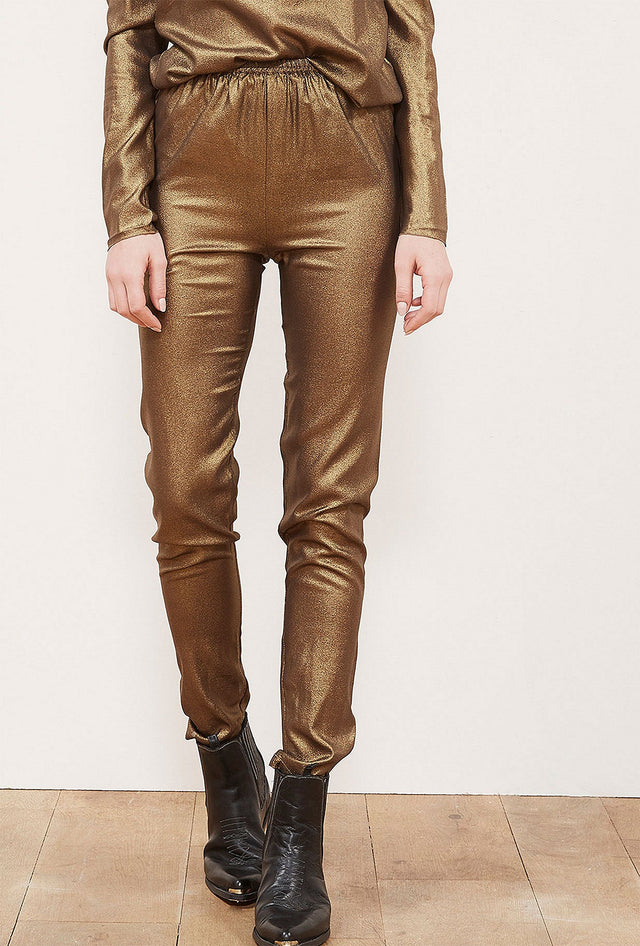 Pantalon Softer Bronze | Mes Demoiselles Paris - Image 1