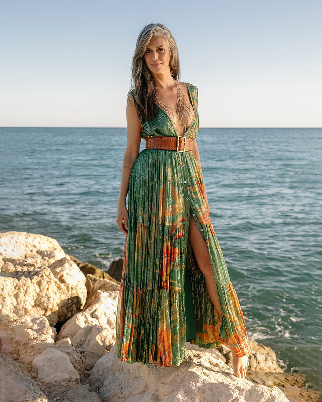 Robe Prisca Imprimé palmier | Mes Demoiselles Paris - Image 3
