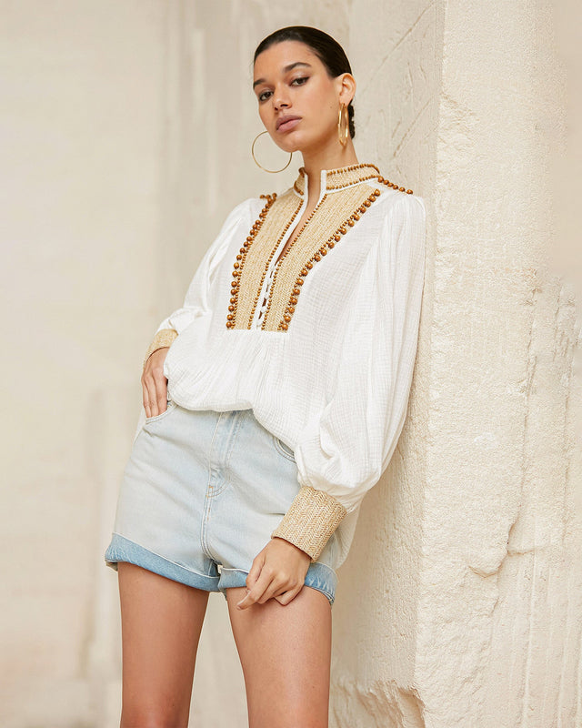 Short Mes shorties Denim clair | Mes Demoiselles Paris - Image 3