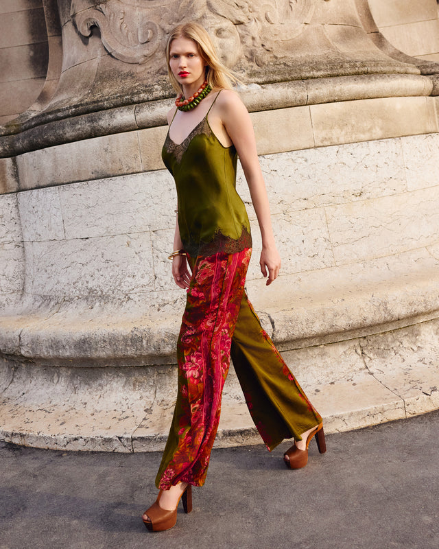 Walda Pants - Red - Image 1