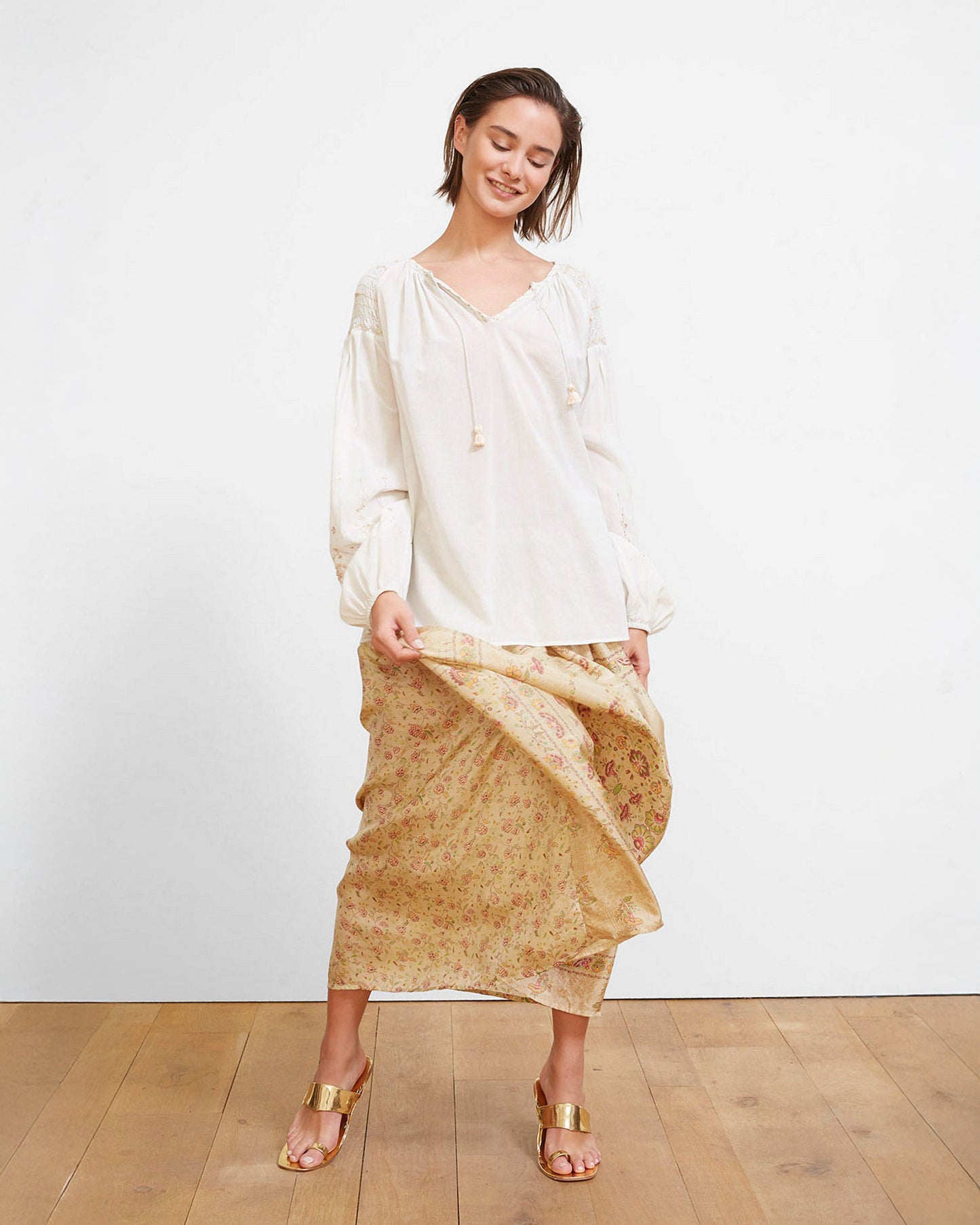 Hagar Blouse - Blue