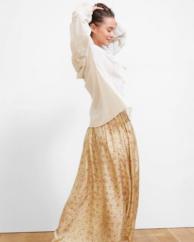 Hagar Blouse - Blue - Image 3