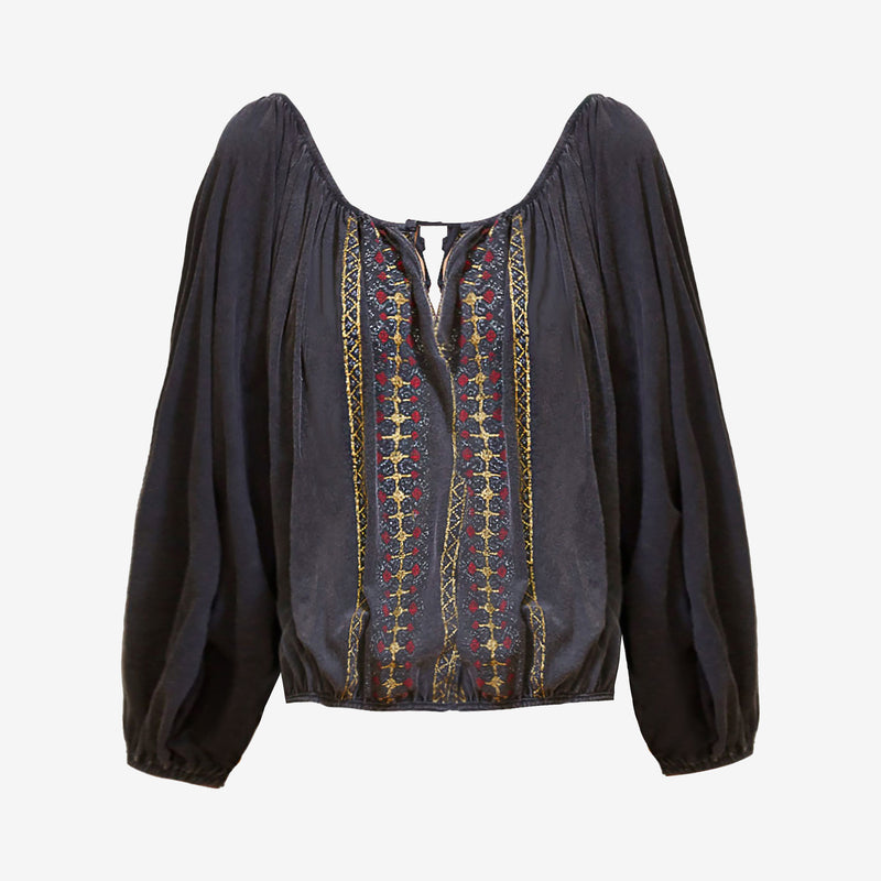Blouse Jeronimo - Charbon