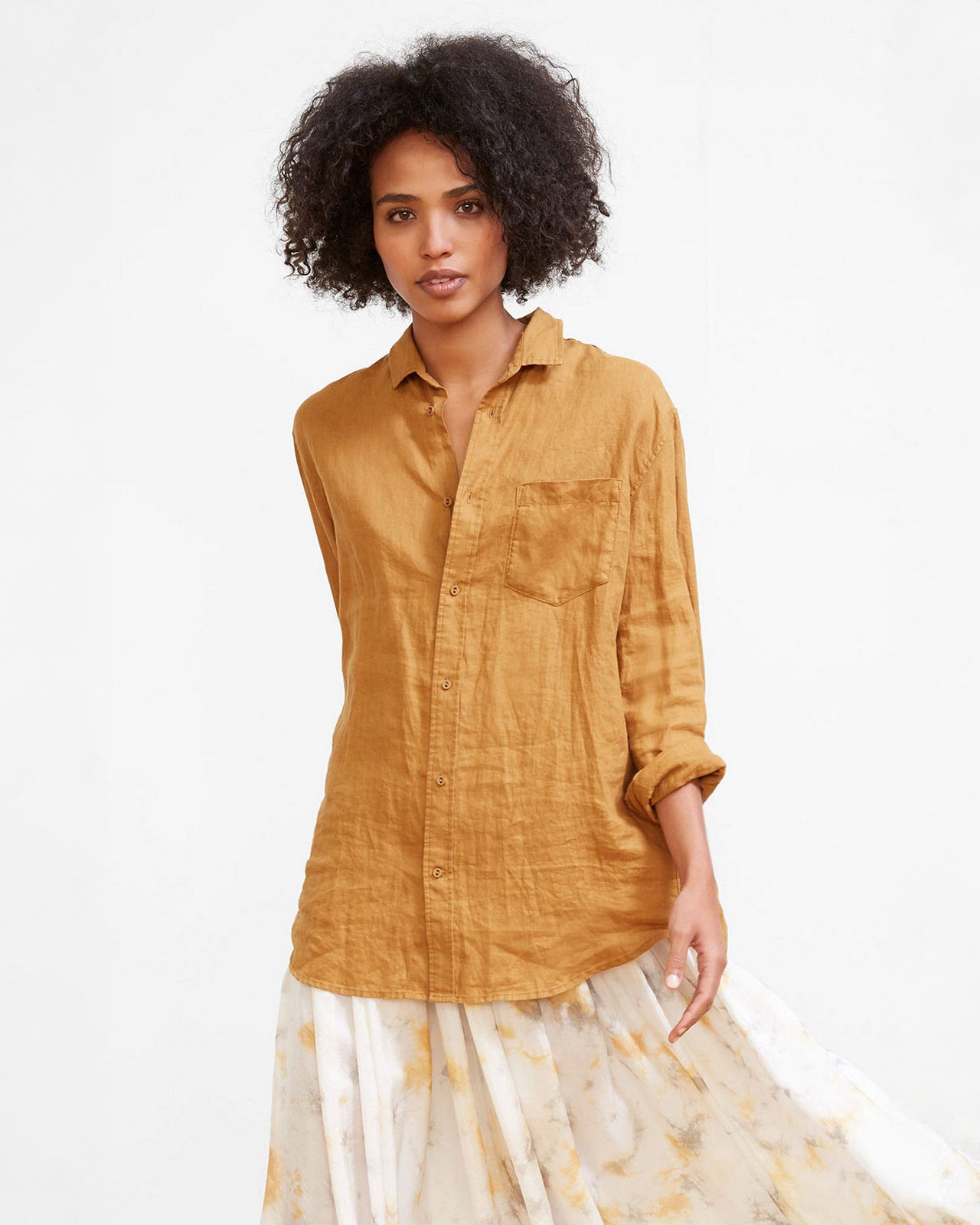 Luciano Shirt - Camel - Image 2