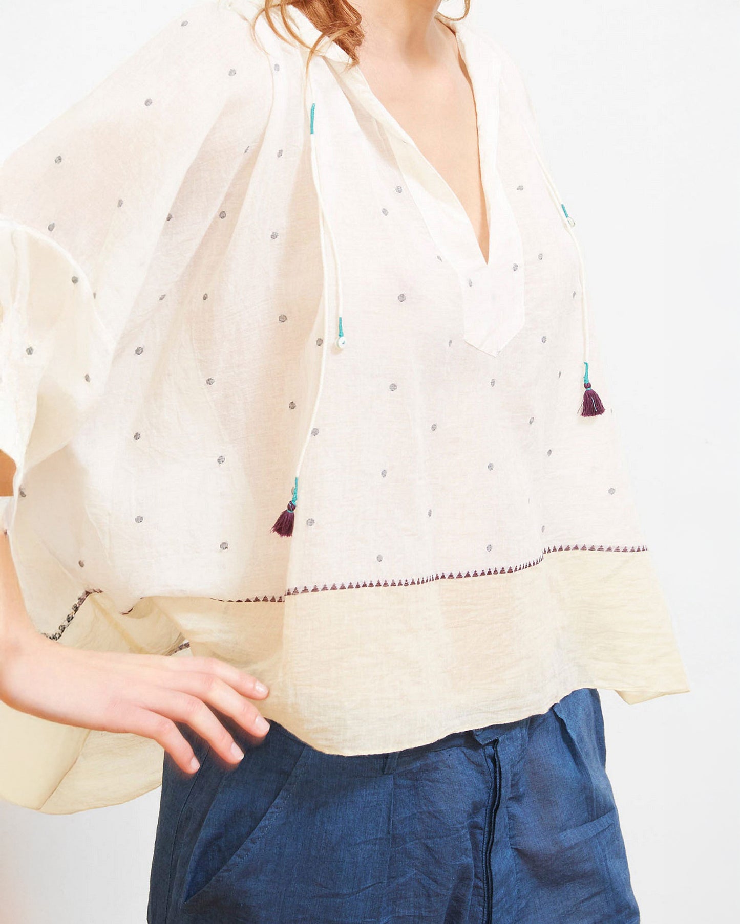 Orpheo Blouse - Ivory