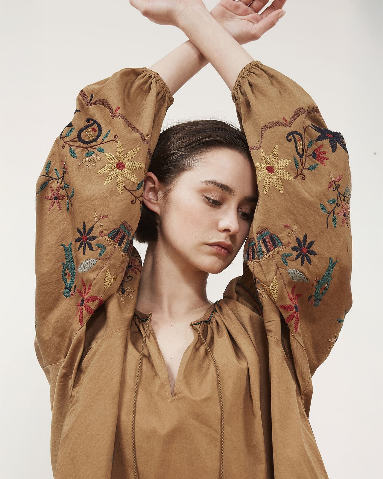 Hansel Blouse - Khaki - Image 5