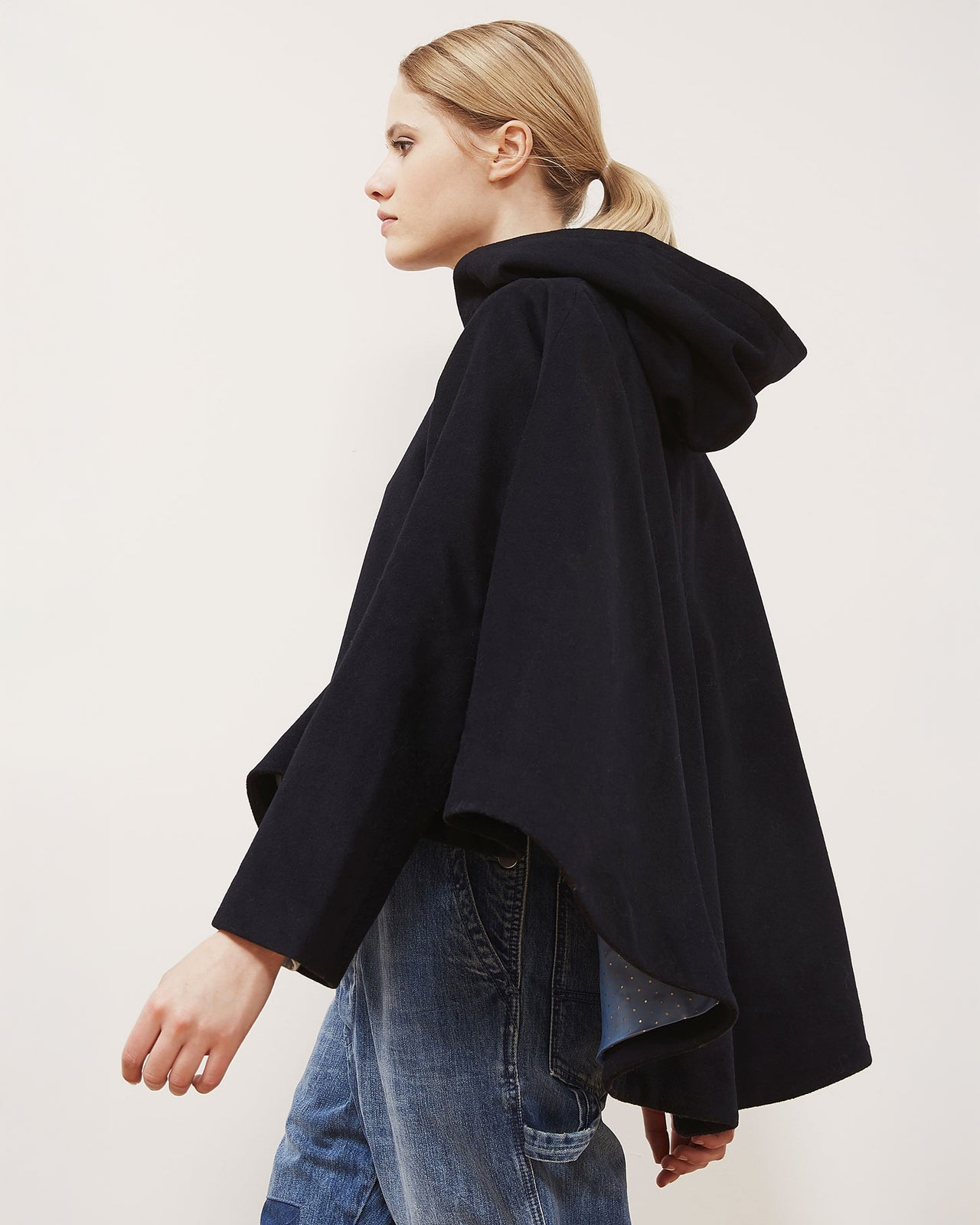 Helois Coat - Navy Blue - Image 5