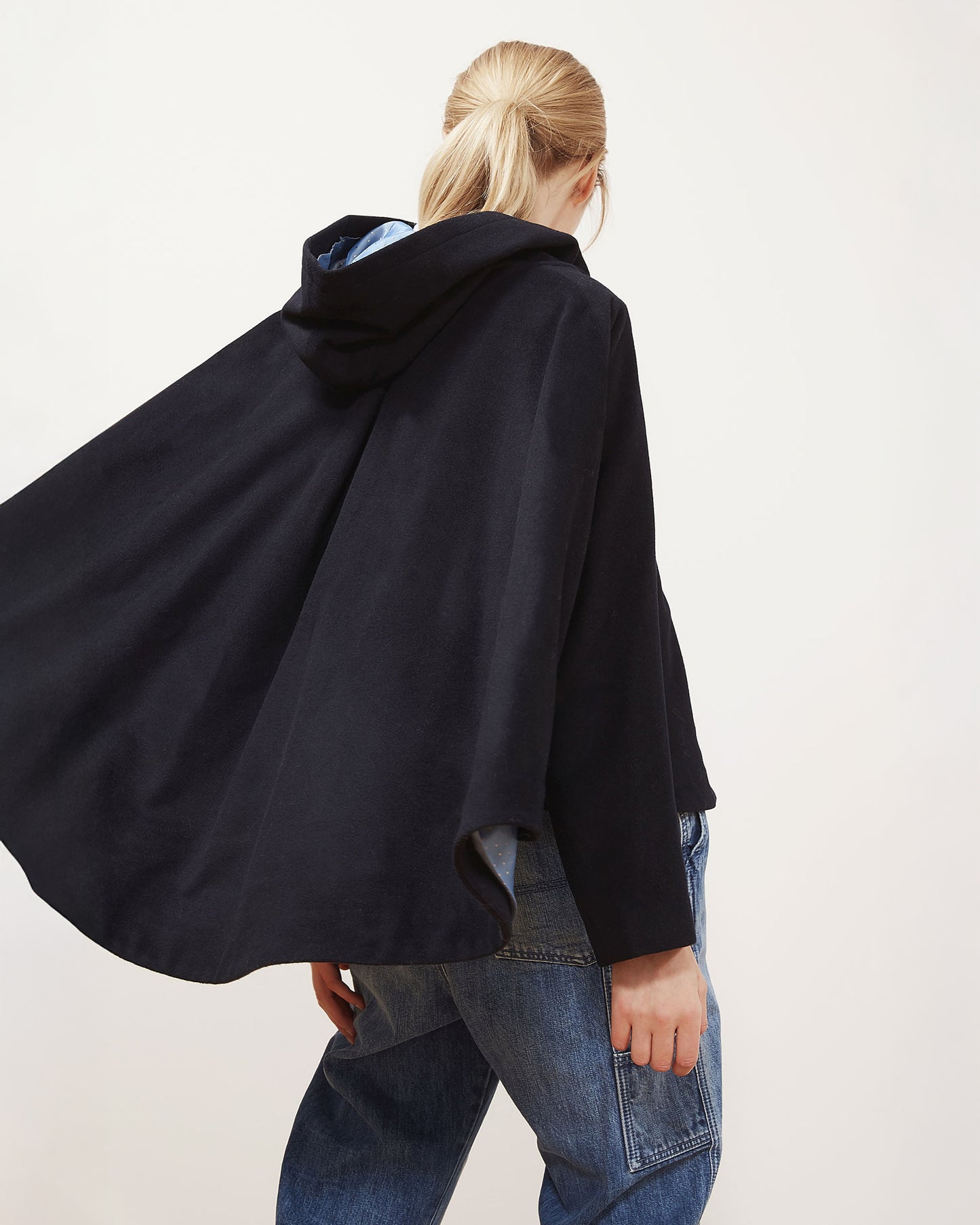 Helois Coat - Navy Blue