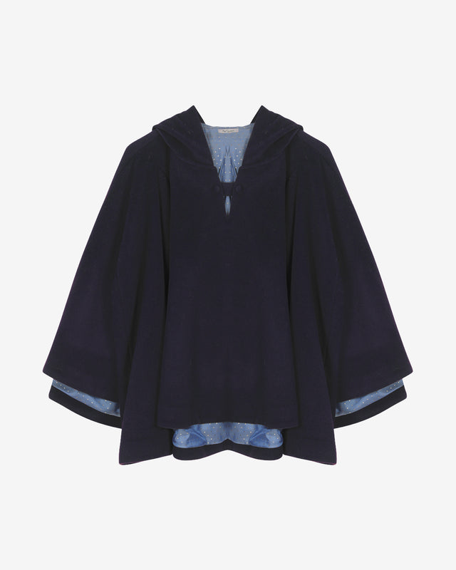 Manteau Helois - Bleu Marine - Dernière image