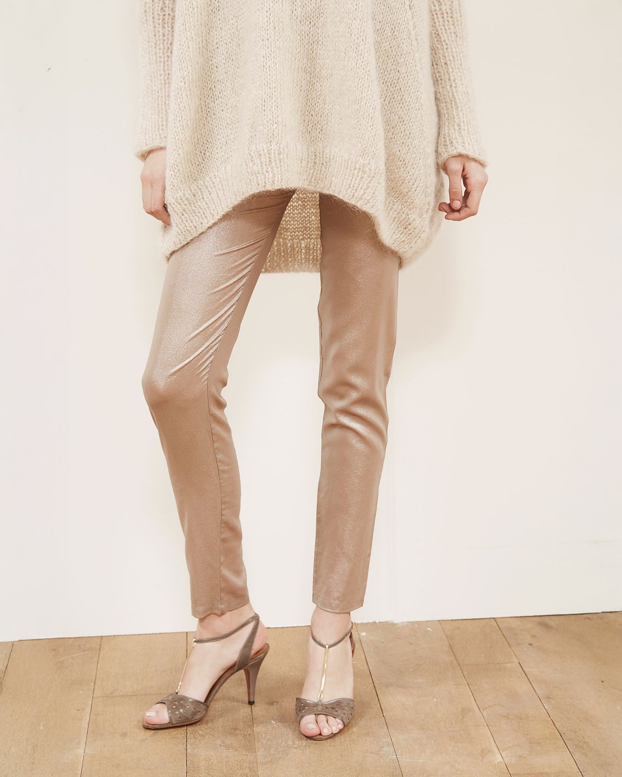 Pantalon Softer - Argent - Image 2