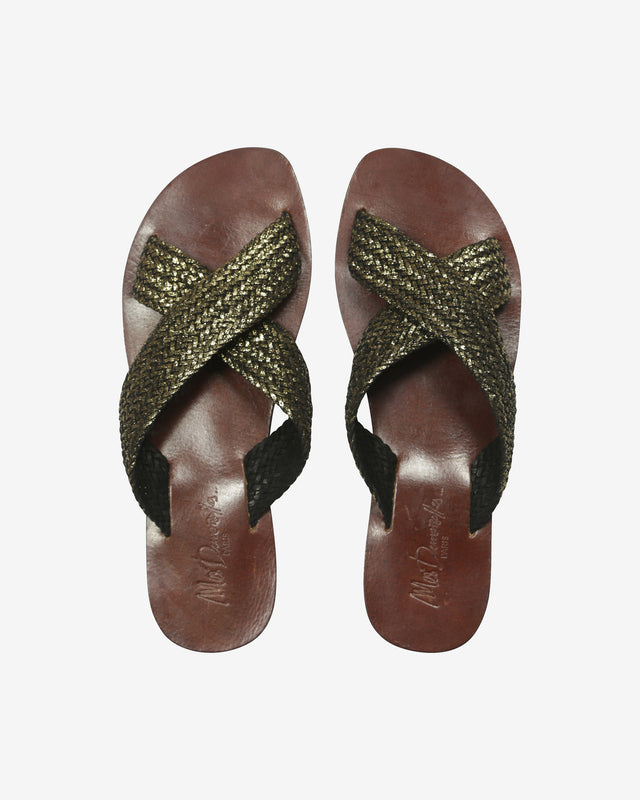Ankh Sandals - Bronze - Image 1