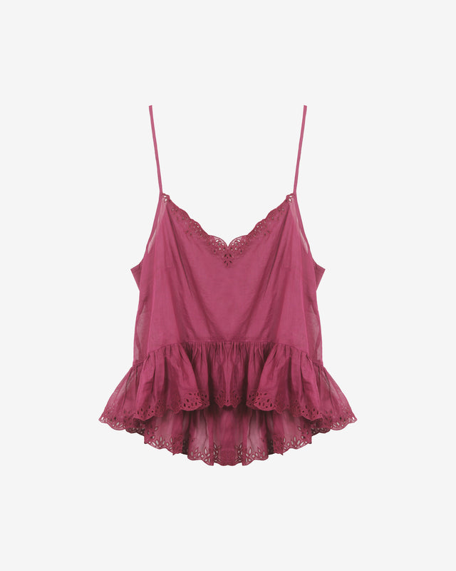 Cloclo Top - Red - Image 1