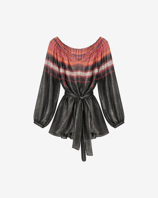 Blouse Daolay - Noir - Dernière image