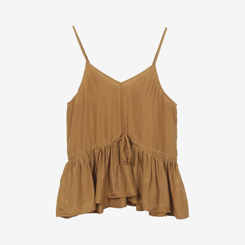 Elvira Top - Hazelnut