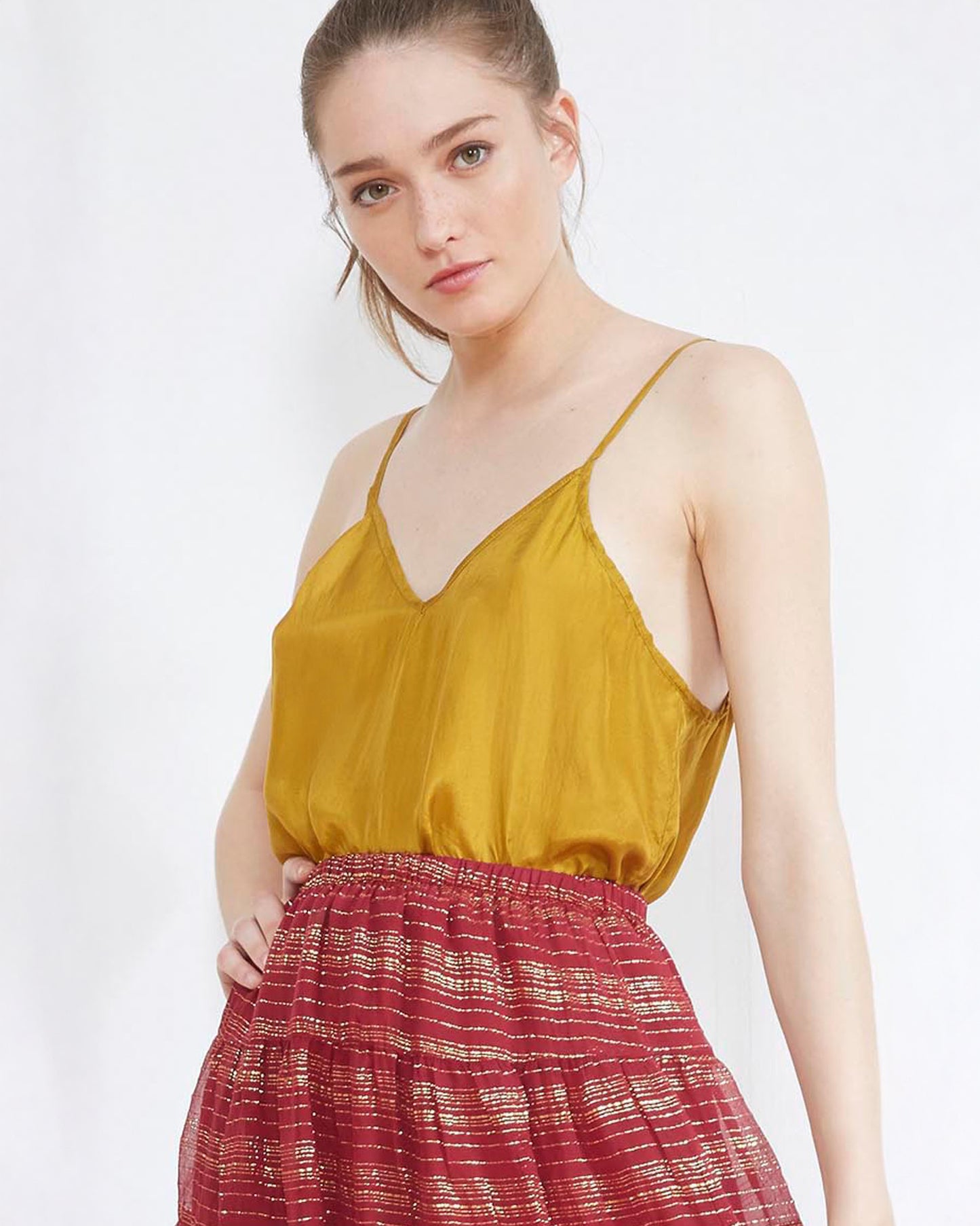 Elvira Top - Camel