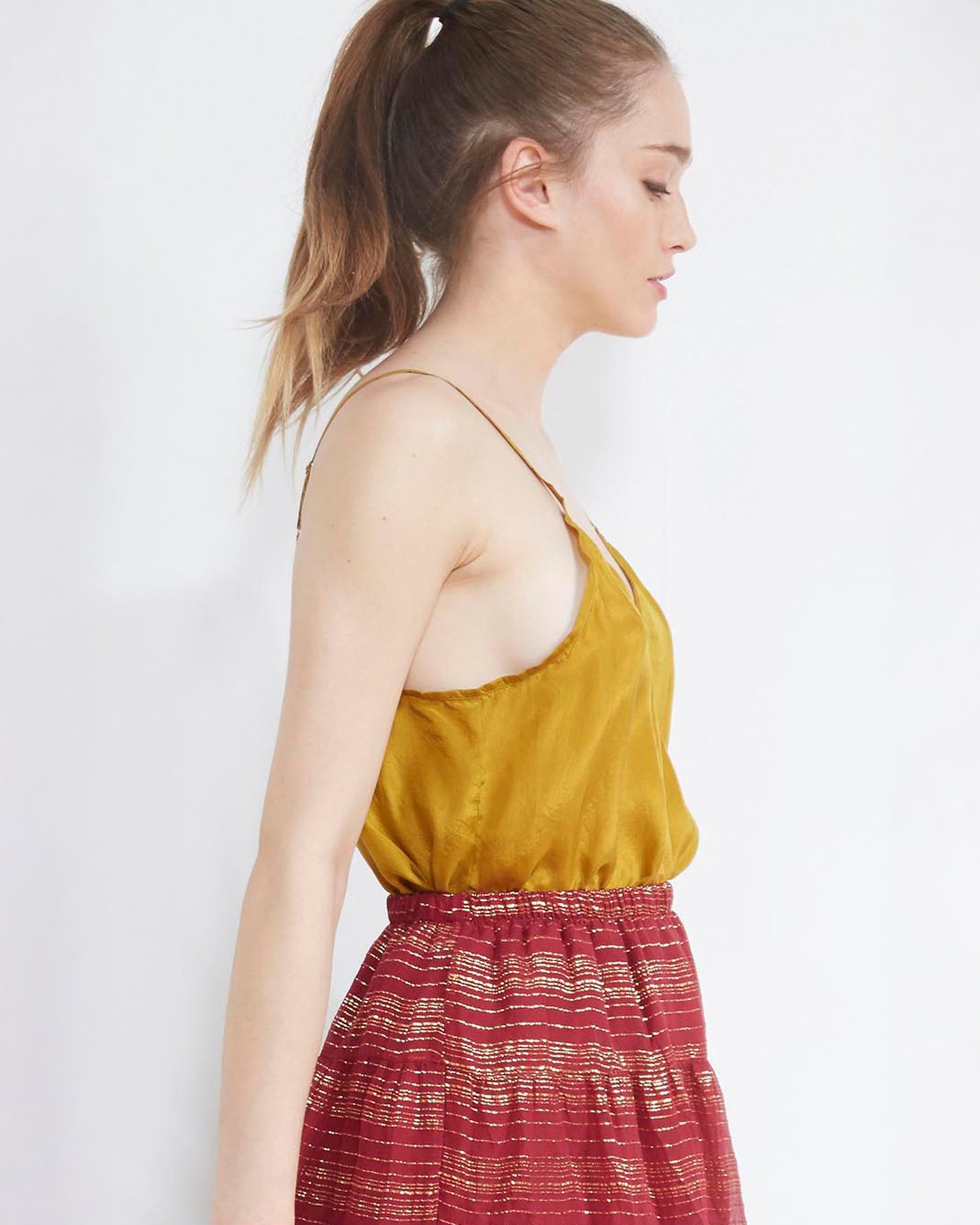 Elvira Top - Camel