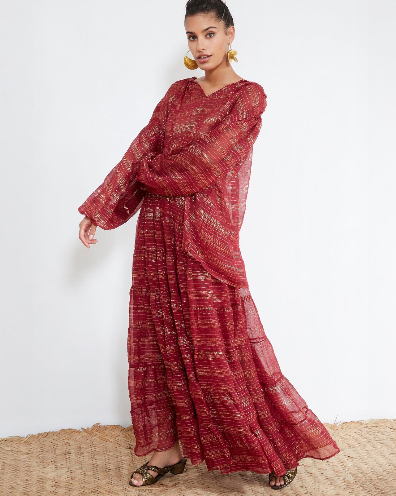 Esteban Blouse - Red - Image 4