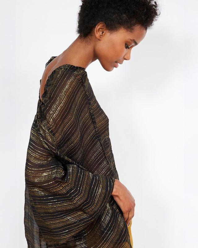 Esteban Blouse - Black - Image 3