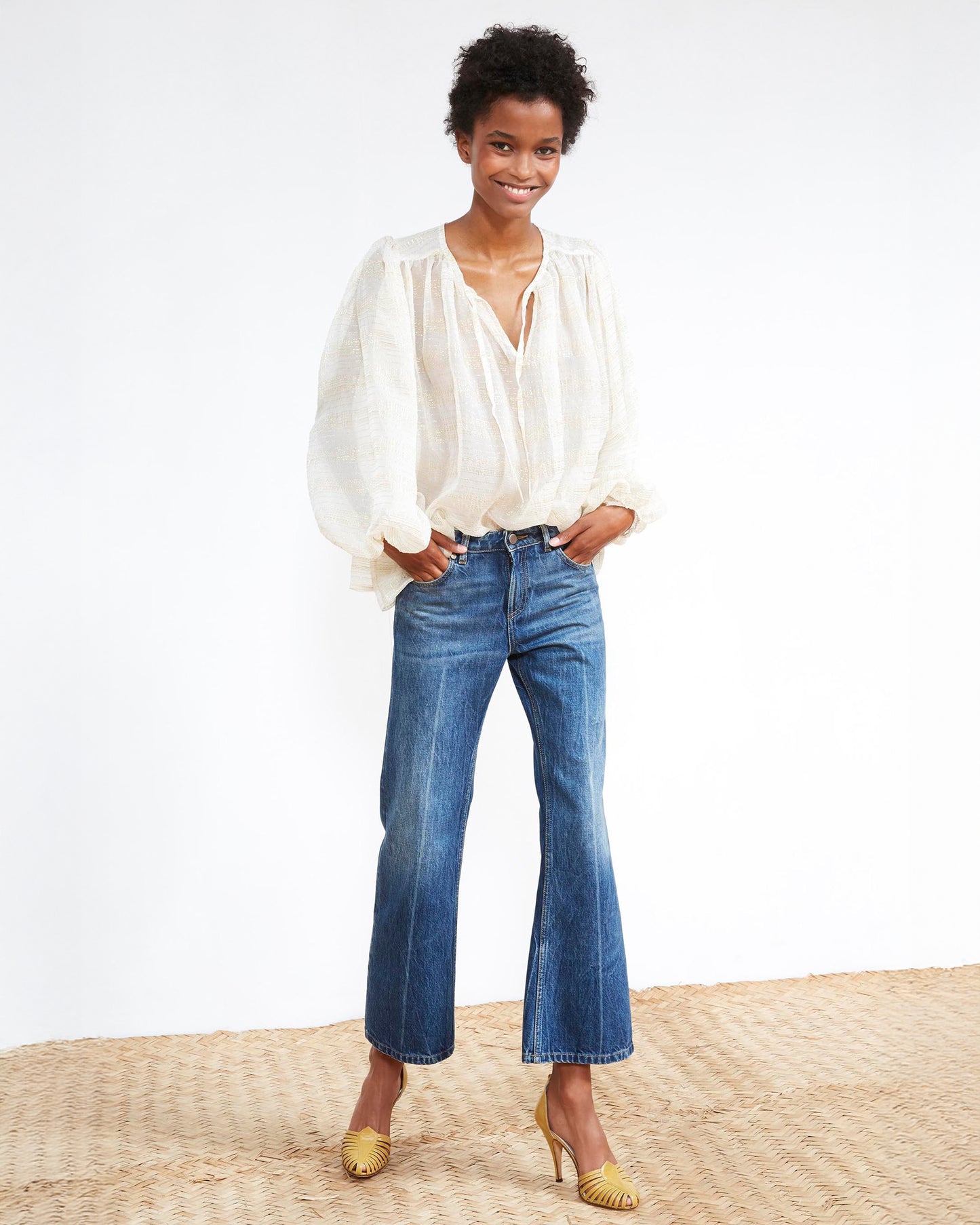 Esteban Blouse - Ivory