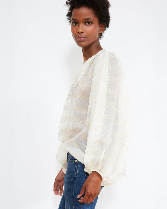 Esteban Blouse - Ivory - Image 3