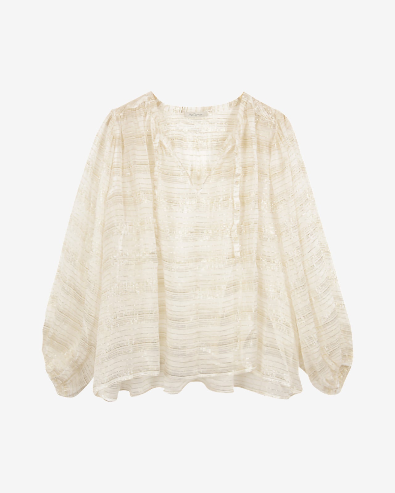 Esteban Blouse - Ivory - Image 5