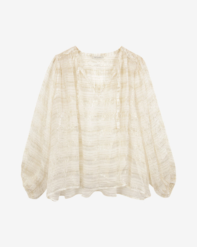 Blouse Esteban - Ivoire - Dernière image