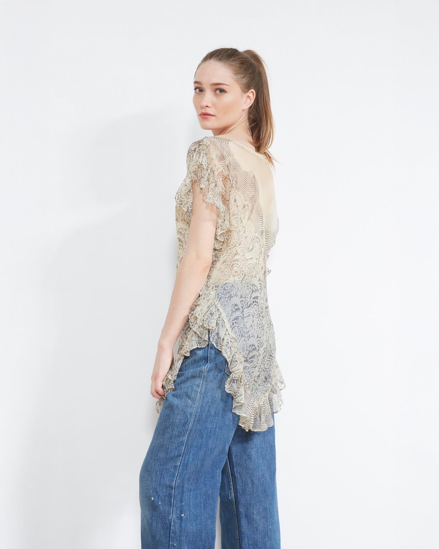 Lily Top - Ecru