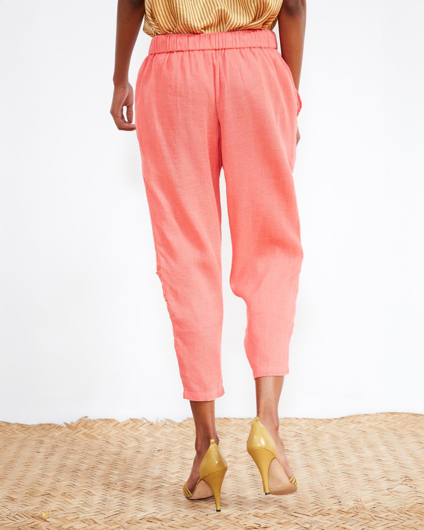 Rag Pants - Coral