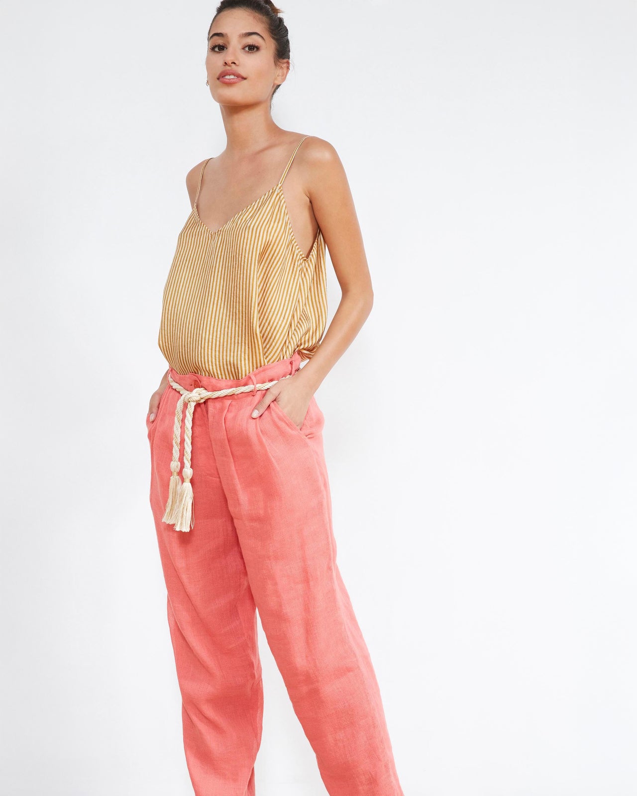 Roy Pants - Coral - Image 4