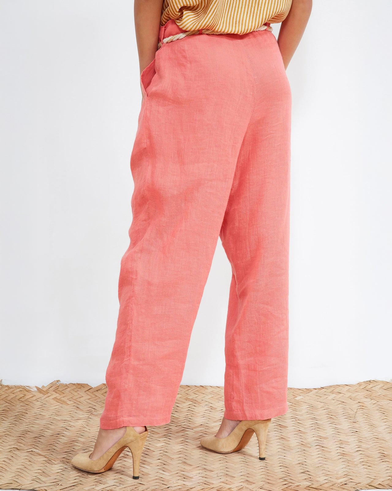 Roy Pants - Coral - Image 3